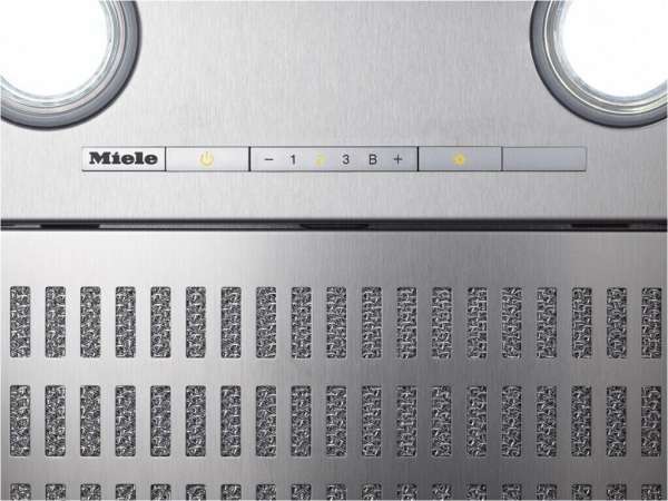 Miele DA 2390 Edelstahl mit energiesparender LED-Beleuchtung und Tipptasten für komfortable Bedienung.